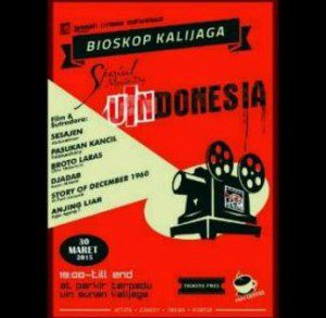 pamflet Bioskop Kalijaga "UINDONESIA".